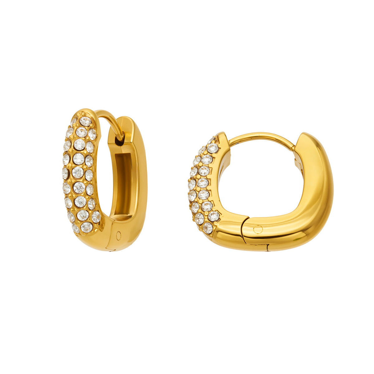 Selene hoops — hypoallergenic, nickel-free everyday earrings